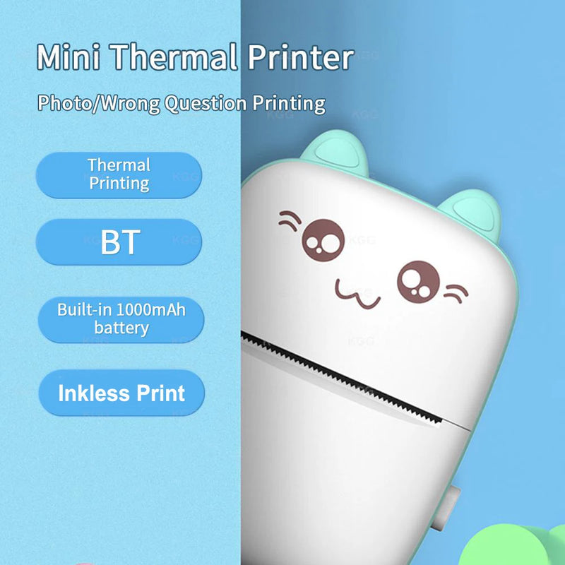 MINI Portable  Wireless Thermal Printer